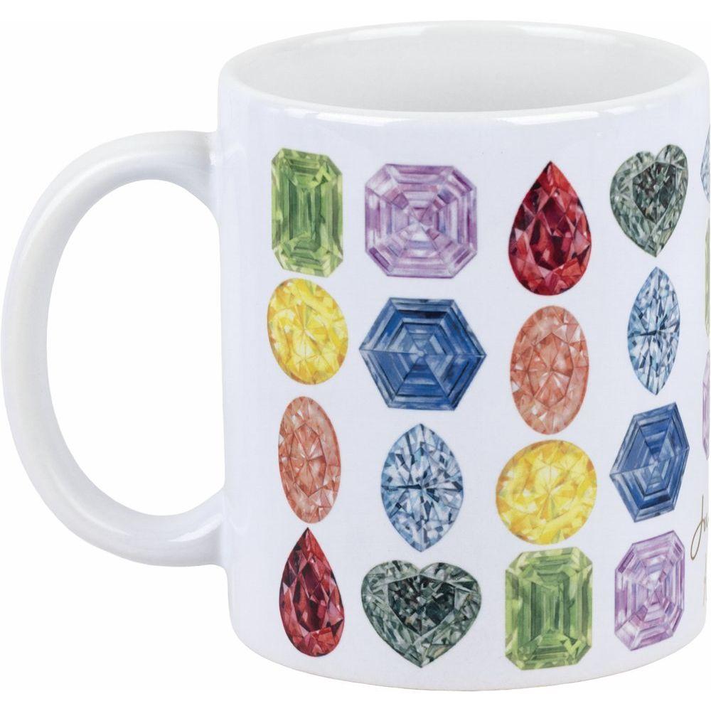 Fancy Colour Gemstone Mug