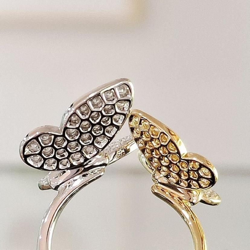 Perching Butterflies Ring