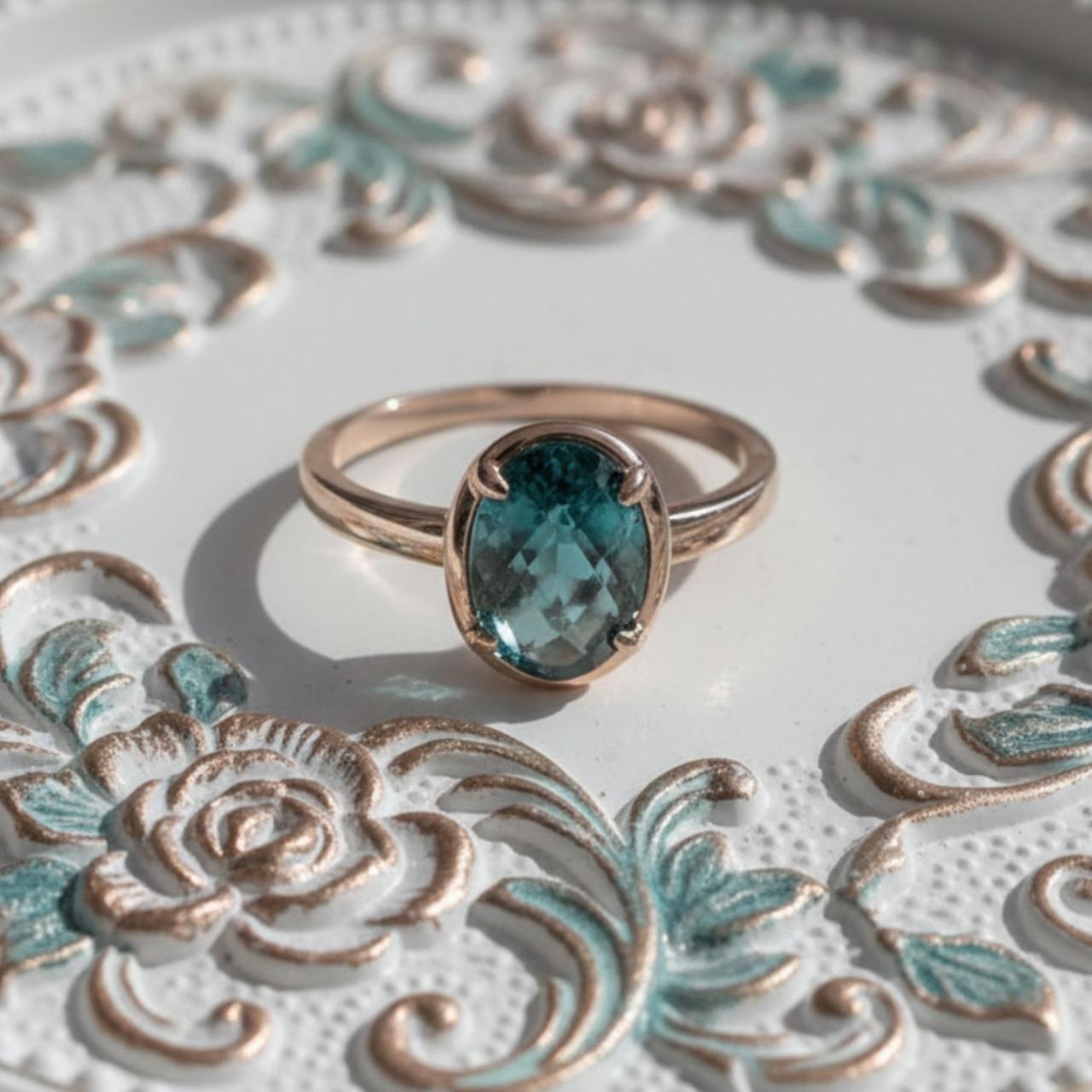 Green Checker Top Quartz