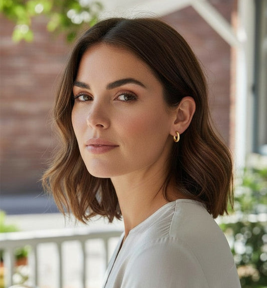 Diamond Set Mini Huggies