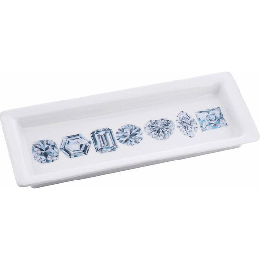 White Diamond Jewellery Tray