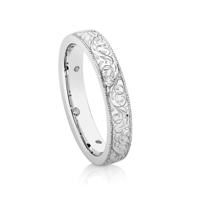Platinum & Diamond Wedding Ring