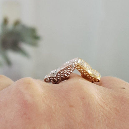 Perching Butterflies Ring