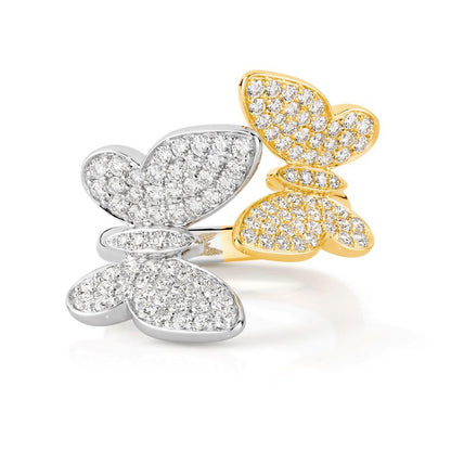 Perching Butterflies Ring