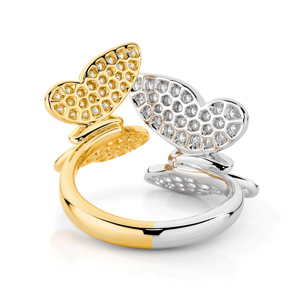 Perching Butterflies Ring