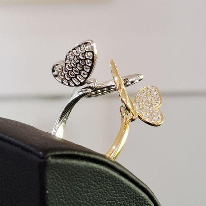 Perching Butterflies Ring