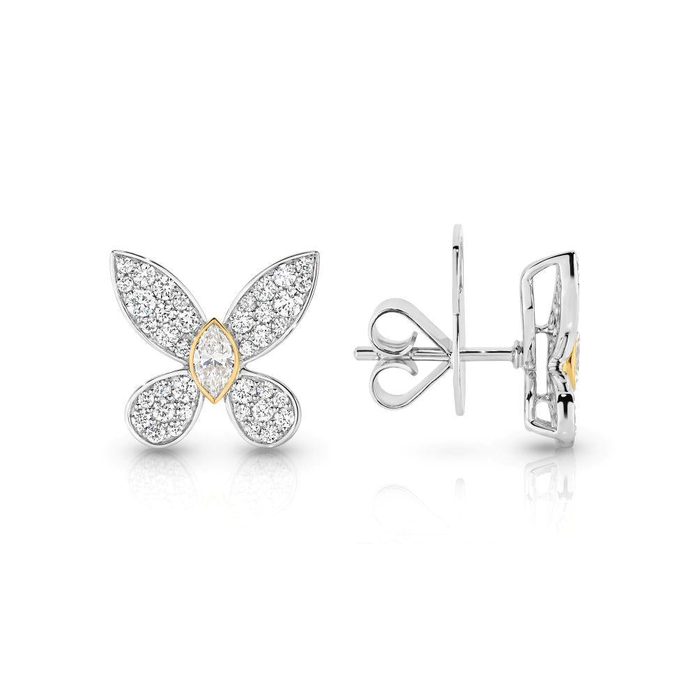 Butterfly Diamond Earrings
