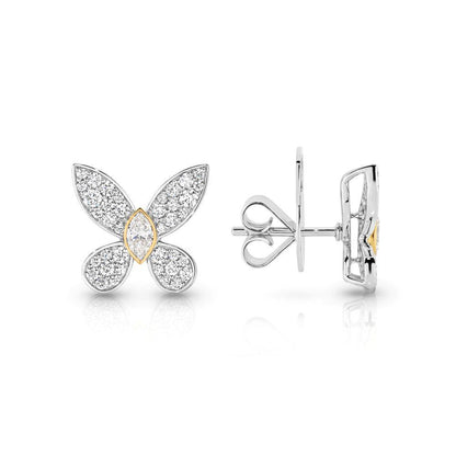 Butterfly Diamond Earrings