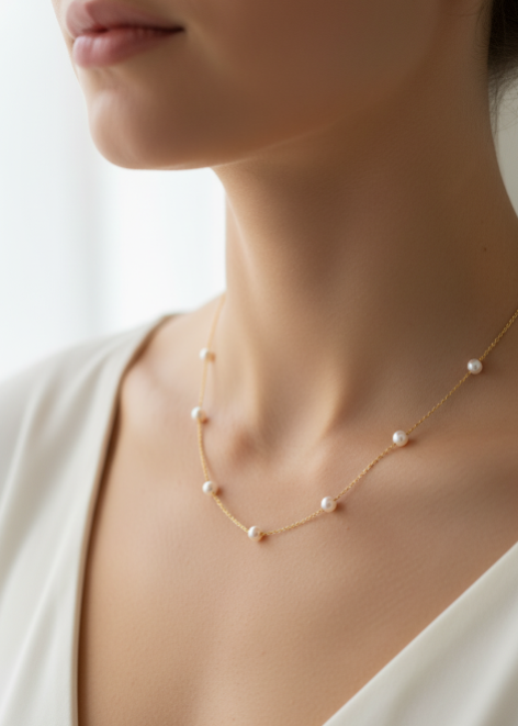 Petite Pearl Necklace