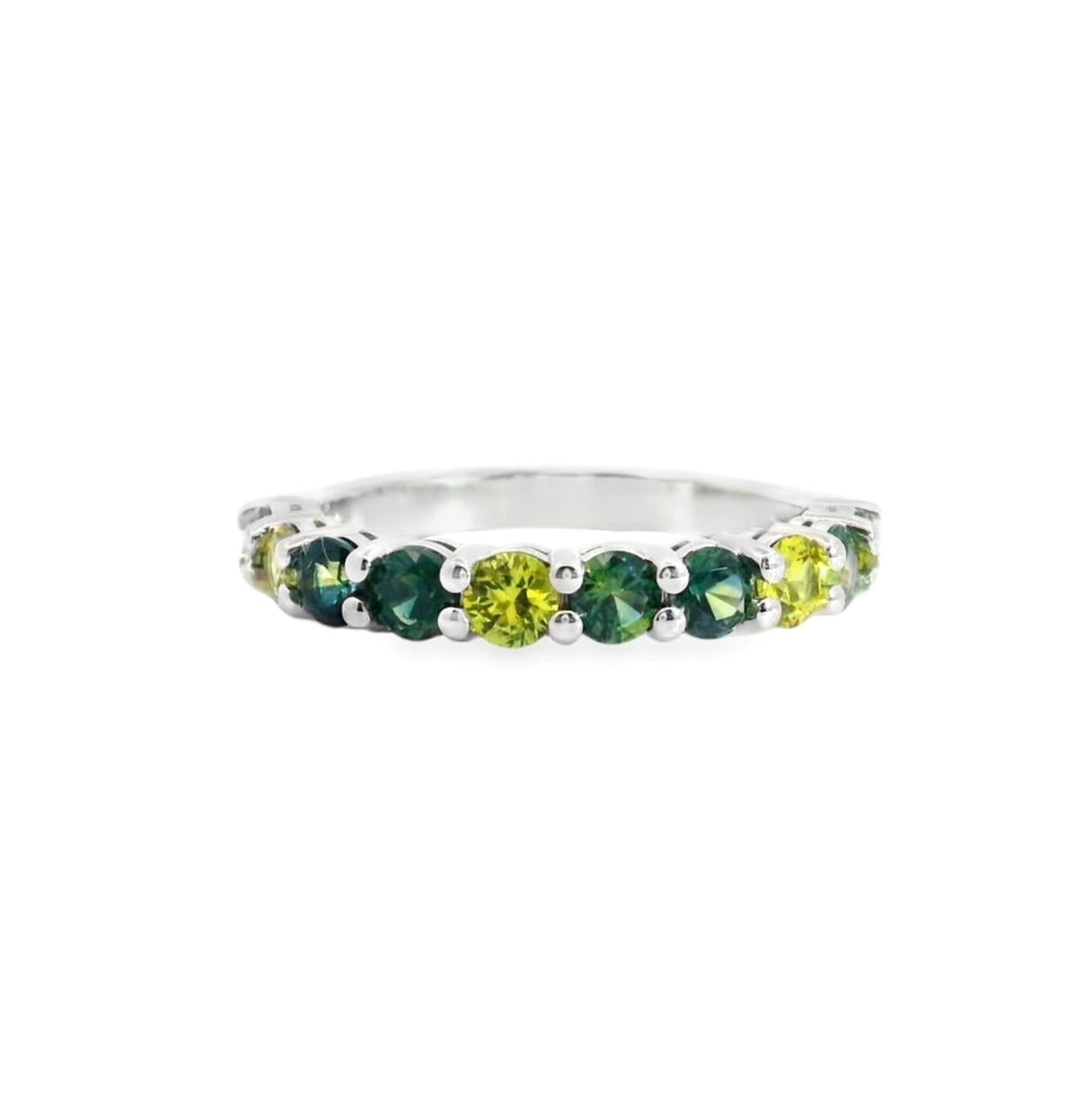 Multi Parti Sapphire Ring