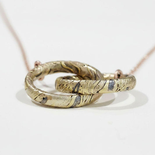 Mokumé Gané Link Necklace