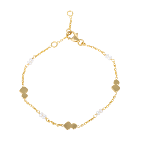 Flat Pebble Bracelet