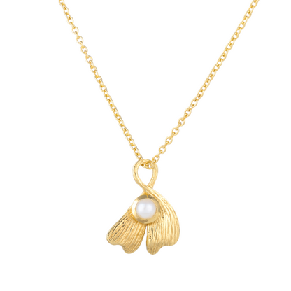 Ginko Leaf Necklace