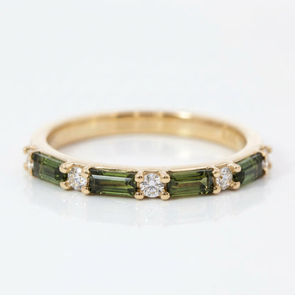 Parti Sapphire & Diamond Ring
