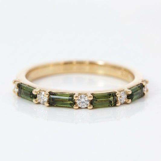 Parti Sapphire & Diamond Ring