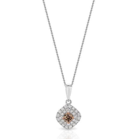 Champagne Diamond Pendant